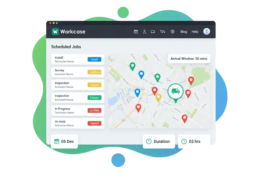 Gestion des ordres de travail